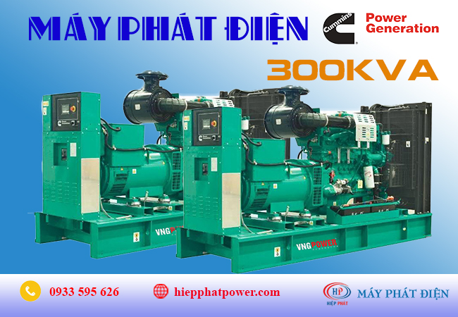 Máy phát điện Cummins 300kva