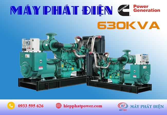 Máy phát điện Cummins 630Kva