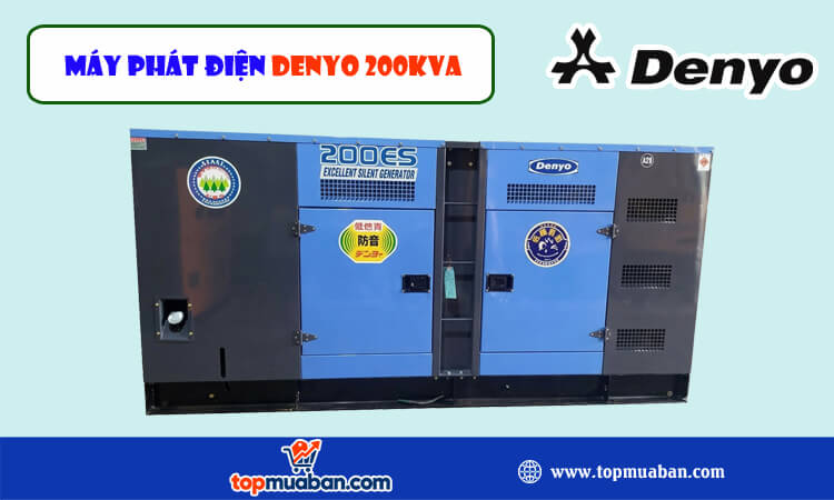 Máy phát điện Denyo 200kva