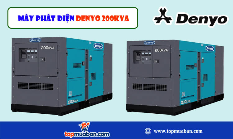 Máy phát điện Denyo 200kva
