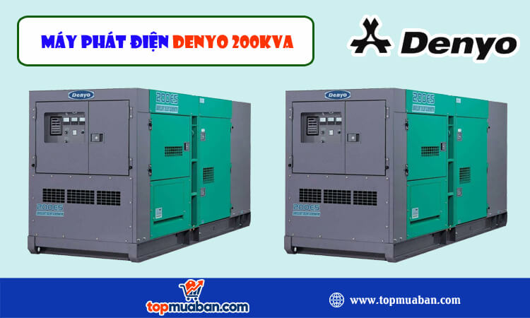 Máy phát điện Denyo 200kva